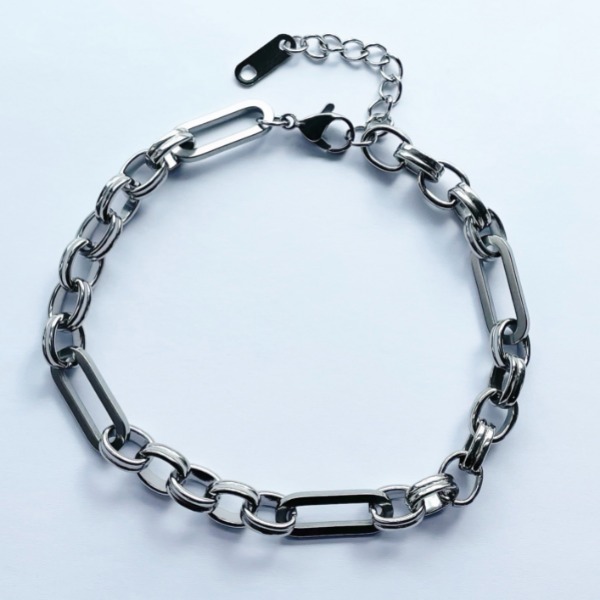 Hard Chain Layered Bracelet
