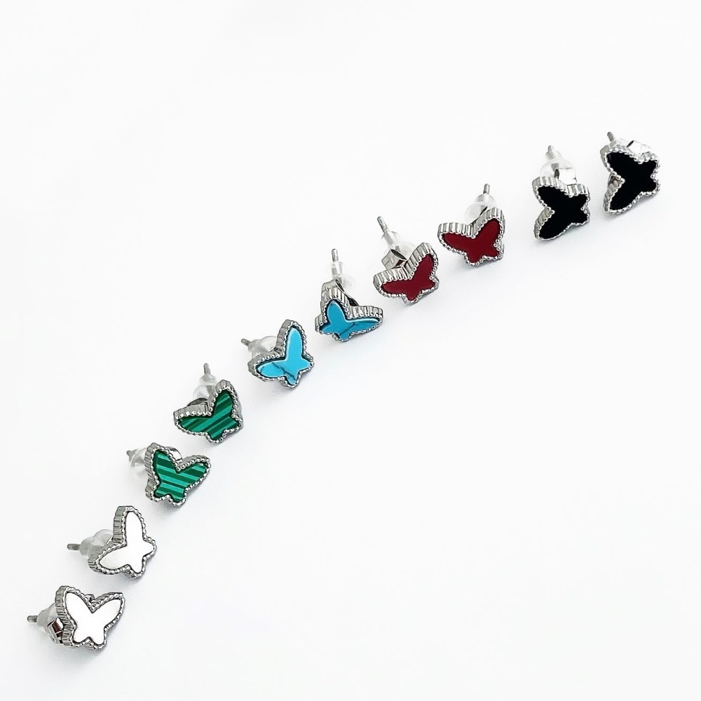 (한쌍판매) Butterfly Five choice Earring