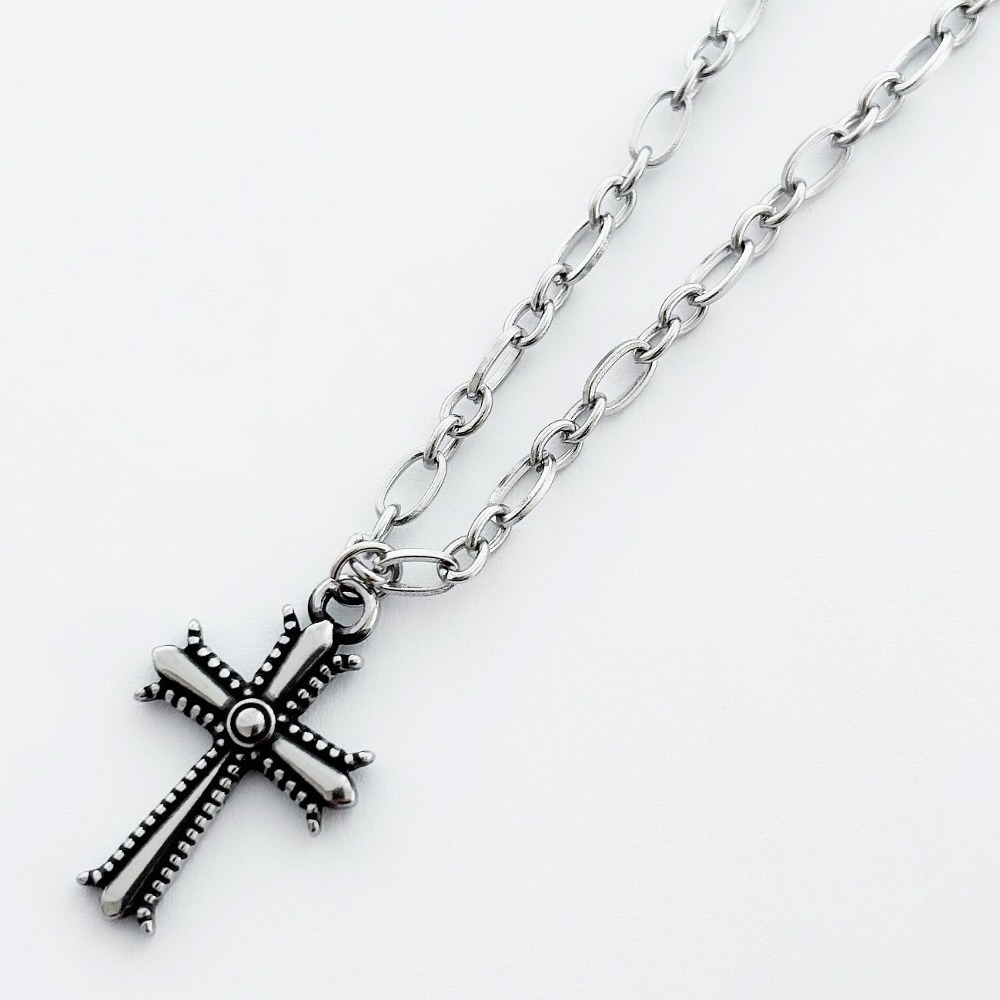 Dot Mate Cross Necklace