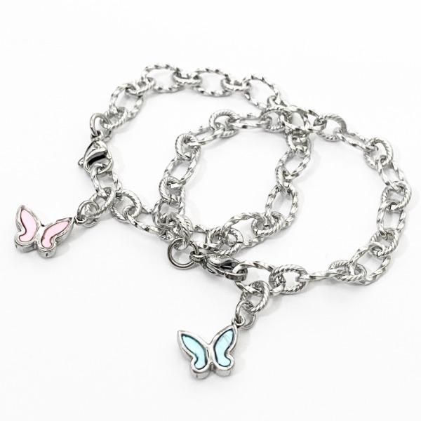 Nacre Layered Butterfly Bracelet