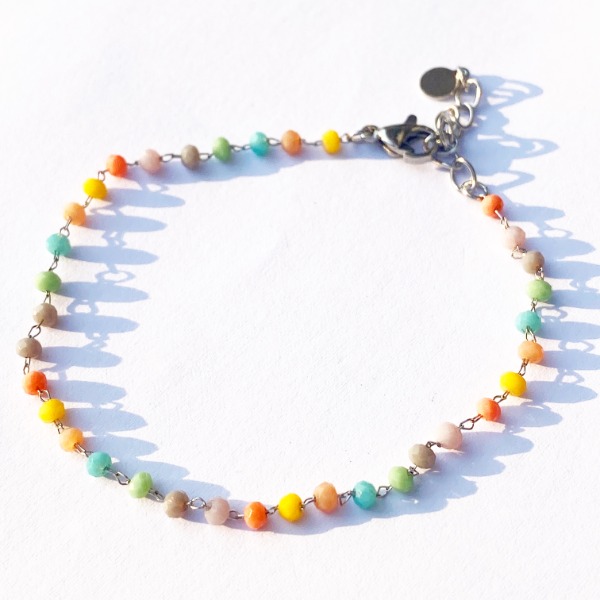 Pastel Beads Bracelet