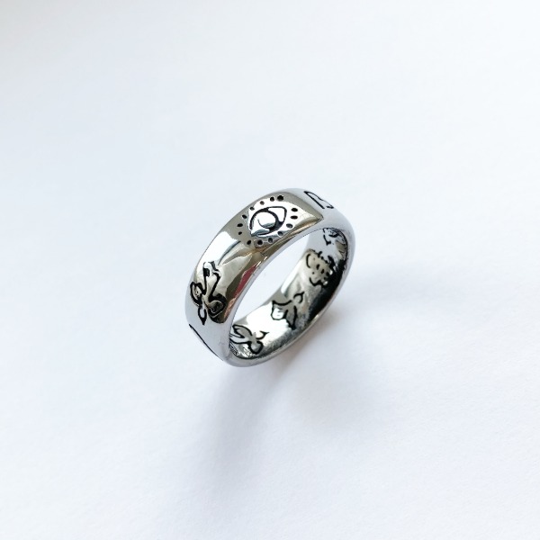 Love letter layered  Ring