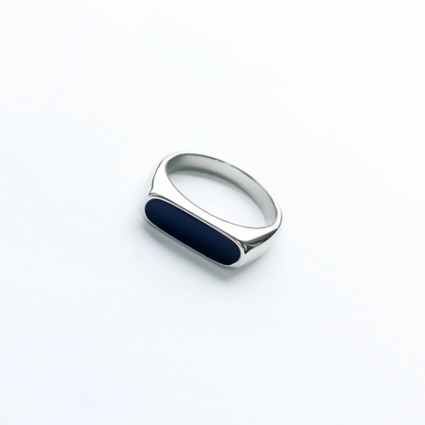 Onyx Point layered Ring