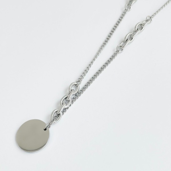Unbalance coin Necklace