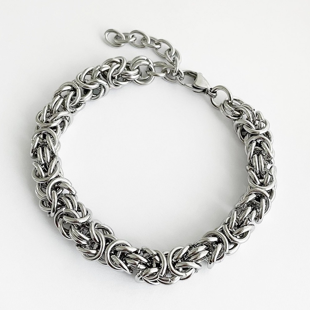 Link loop chain bracelet