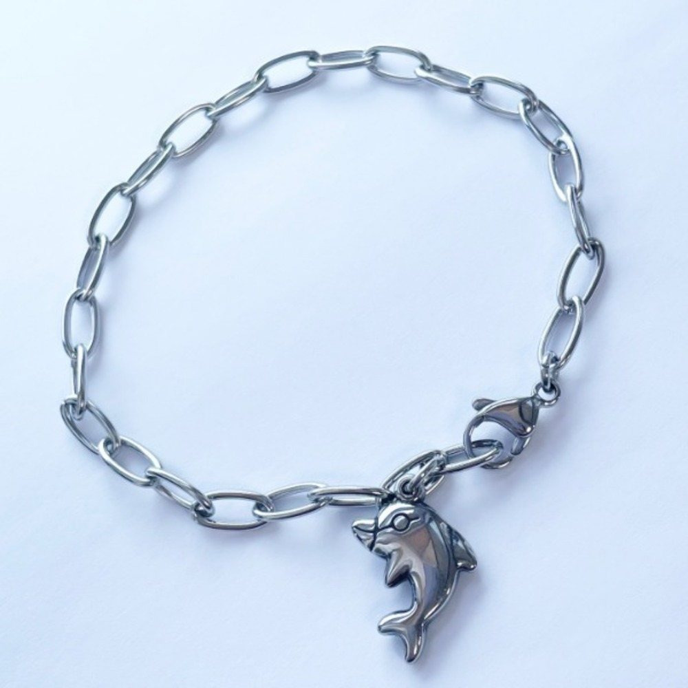Simple Dolphin Point bracelet(아스트로 라키님 착용)