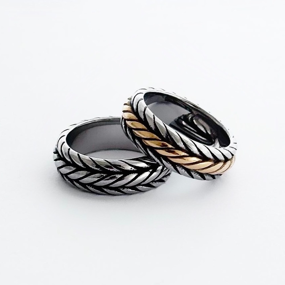 Original Knot two Color Ring